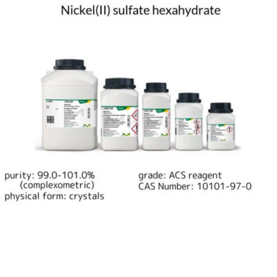 Nickel(II) Sulfate Hexahydrate for Analysis, EMSURE® ACS Grade, 1 kg