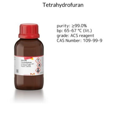 Tetrahydrofuran THF, with 250 ppm BHT as Inhibitor, ACS Grade Reagent, 99%+, 200 Liter